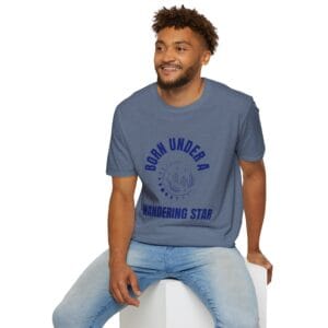 Wandering Star T-Shirt - Softstyle Astrology, Celestial Tee